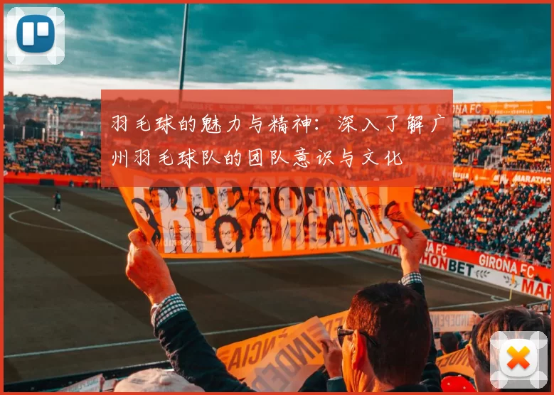 羽毛球的魅力与精神：深入了解广州羽毛球队的团队意识与文化