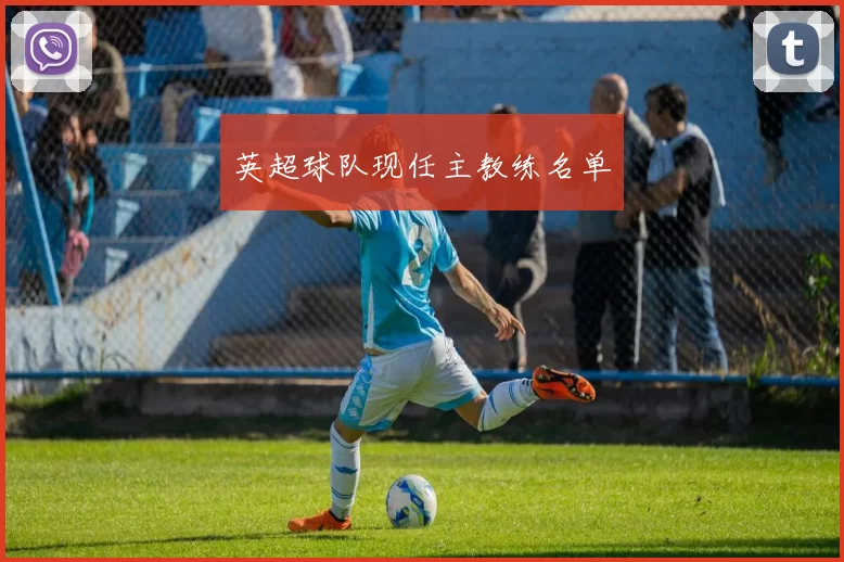 英超球队现任主教练名单