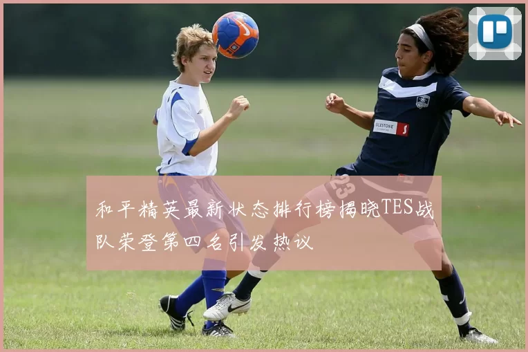 和平精英最新状态排行榜揭晓TES战队荣登第四名引发热议