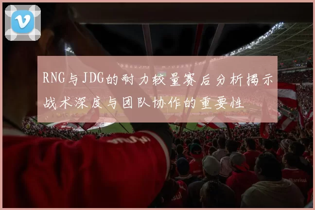 RNG与JDG的耐力较量赛后分析揭示战术深度与团队协作的重要性