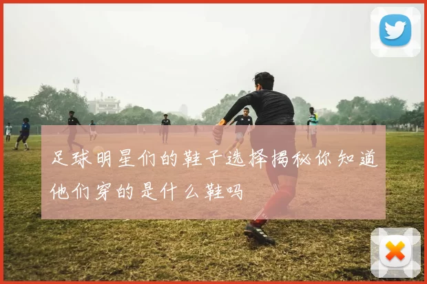 足球明星们的鞋子选择揭秘你知道他们穿的是什么鞋吗