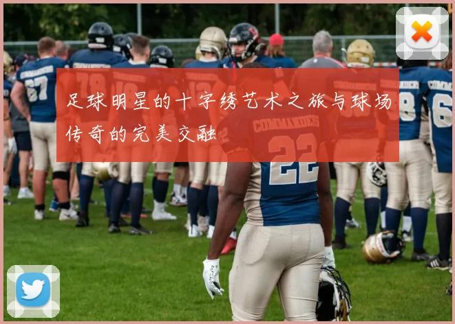 足球明星的十字绣艺术之旅与球场传奇的完美交融